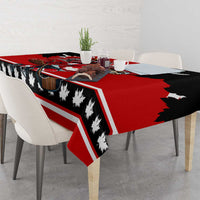 Champions Canada Hockey Tablecloth Fierce Beaver on Ice