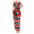 Personalized Champions Canada Hockey Tank Maxi Dress Fierce Beaver on Ice