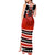 Personalized Champions Canada Hockey Tank Maxi Dress Fierce Beaver on Ice