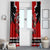 Champions Canada Hockey Window Curtain Fierce Beaver on Ice