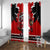 Champions Canada Hockey Window Curtain Fierce Beaver on Ice