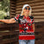 Personalized Champions Canada Hockey Women Polo Shirt Fierce Beaver on Ice