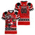 Personalized Champions Canada Hockey Women V-Neck T-Shirt Fierce Beaver on Ice