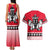 Personalized Polar Bear Hockey Canada Couples Matching Tank Maxi Dress and Hawaiian Shirt Maple Leaf Ice Warrior