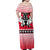 Personalized Polar Bear Hockey Canada Family Matching Off Shoulder Maxi Dress and Hawaiian Shirt Maple Leaf Ice Warrior
