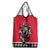 Polar Bear Hockey Canada Grocery Bag Maple Leaf Ice Warrior