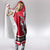 Polar Bear Hockey Canada Hooded Blanket Maple Leaf Ice Warrior