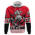 Personalized Polar Bear Hockey Canada Hoodie Maple Leaf Ice Warrior