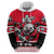 Personalized Polar Bear Hockey Canada Hoodie Maple Leaf Ice Warrior