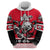 Personalized Polar Bear Hockey Canada Hoodie Maple Leaf Ice Warrior