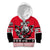 Personalized Polar Bear Hockey Canada Kid Hoodie Maple Leaf Ice Warrior