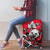 Polar Bear Hockey Canada Luggage Cover Maple Leaf Ice Warrior