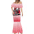 Personalized Polar Bear Hockey Canada Mermaid Dress Maple Leaf Ice Warrior