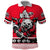 Personalized Polar Bear Hockey Canada Polo Shirt Maple Leaf Ice Warrior