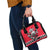 Polar Bear Hockey Canada Shoulder Handbag Maple Leaf Ice Warrior