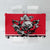 Polar Bear Hockey Canada Tablecloth Maple Leaf Ice Warrior