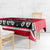 Polar Bear Hockey Canada Tablecloth Maple Leaf Ice Warrior
