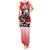 Personalized Polar Bear Hockey Canada Tank Maxi Dress Maple Leaf Ice Warrior