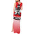 Personalized Polar Bear Hockey Canada Tank Maxi Dress Maple Leaf Ice Warrior
