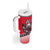 Polar Bear Hockey Canada Tumbler With Handle Maple Leaf Ice Warrior