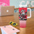 Polar Bear Hockey Canada Tumbler With Handle Maple Leaf Ice Warrior