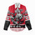 Personalized Polar Bear Hockey Canada Women Casual Shirt Maple Leaf Ice Warrior