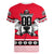 Personalized Polar Bear Hockey Canada Women V-Neck T-Shirt Maple Leaf Ice Warrior