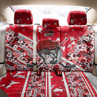 Canada Hockey Helmet Back Car Seat Cover Maple Leaf Pattern