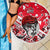Canada Hockey Helmet Beach Blanket Maple Leaf Pattern