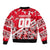 Personalized Canada Hockey Helmet Bomber Jacket Maple Leaf Pattern