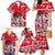 Personalized Canada Hockey Helmet Family Matching Mermaid Dress and Hawaiian Shirt Maple Leaf Pattern