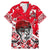 Personalized Canada Hockey Helmet Family Matching Mermaid Dress and Hawaiian Shirt Maple Leaf Pattern