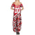 Personalized Canada Hockey Helmet Family Matching Summer Maxi Dress and Hawaiian Shirt Maple Leaf Pattern