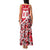 Personalized Canada Hockey Helmet Family Matching Tank Maxi Dress and Hawaiian Shirt Maple Leaf Pattern