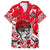 Personalized Canada Hockey Helmet Hawaiian Shirt Maple Leaf Pattern
