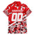 Personalized Canada Hockey Helmet Hawaiian Shirt Maple Leaf Pattern