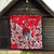 Canada Hockey Helmet Quilt Maple Leaf Pattern