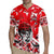 Personalized Canada Hockey Helmet Rugby Jersey Maple Leaf Pattern
