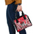 Canada Hockey Helmet Shoulder Handbag Maple Leaf Pattern