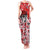 Personalized Canada Hockey Helmet Tank Maxi Dress Maple Leaf Pattern