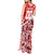 Personalized Canada Hockey Helmet Tank Maxi Dress Maple Leaf Pattern