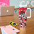 Canada Hockey Helmet Tumbler With Handle Maple Leaf Pattern