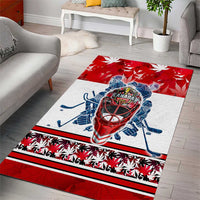 Canada Elite Hockey Area Rug Champions Spirit