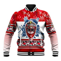 Personalized Canada Elite Hockey Baseball Jacket Champions Spirit