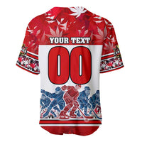 Personalized Canada Elite Hockey Baseball Jersey Champions Spirit
