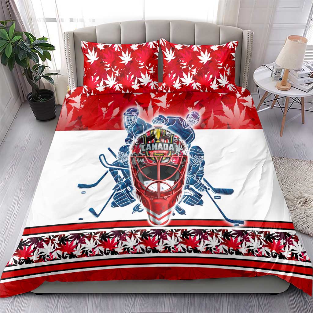 Canada Elite Hockey Bedding Set Champions Spirit
