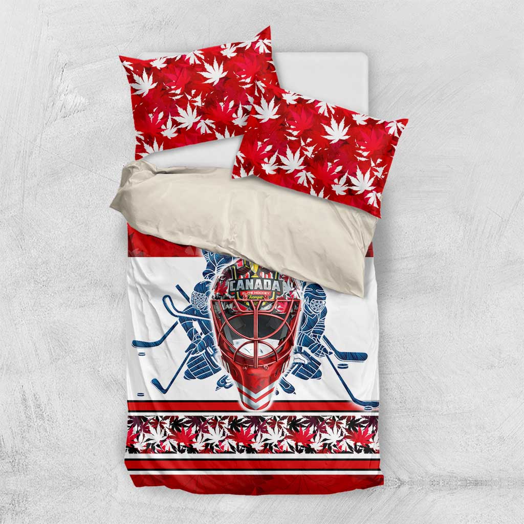 Canada Elite Hockey Bedding Set Champions Spirit