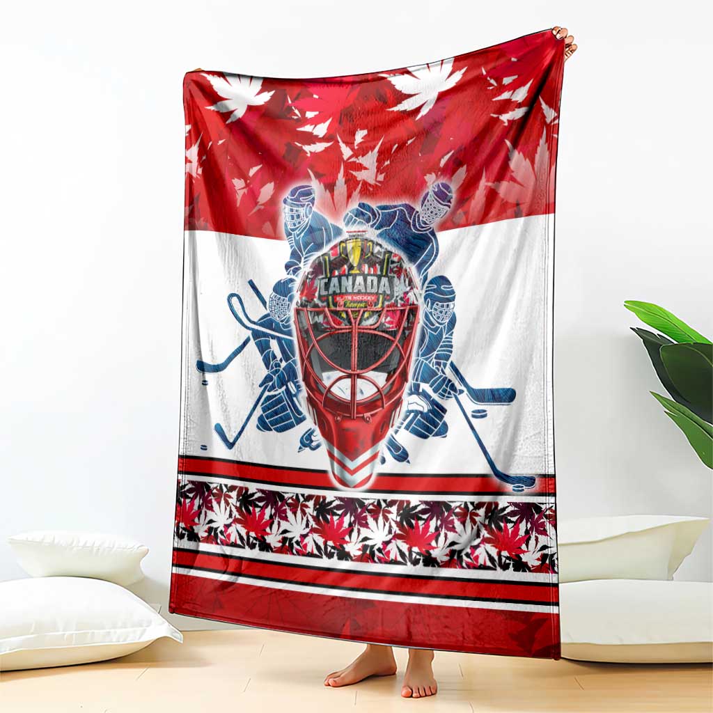 Canada Elite Hockey Blanket Champions Spirit