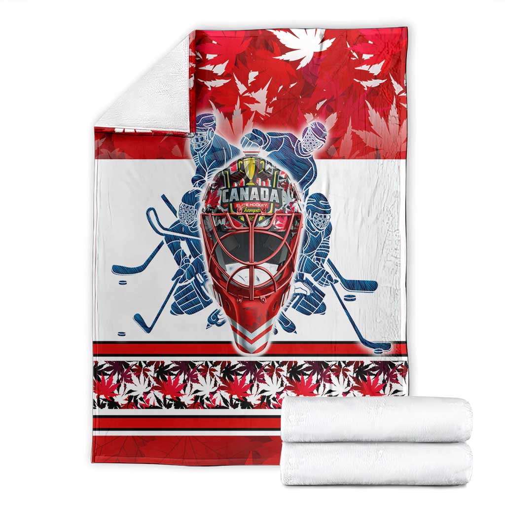 Canada Elite Hockey Blanket Champions Spirit