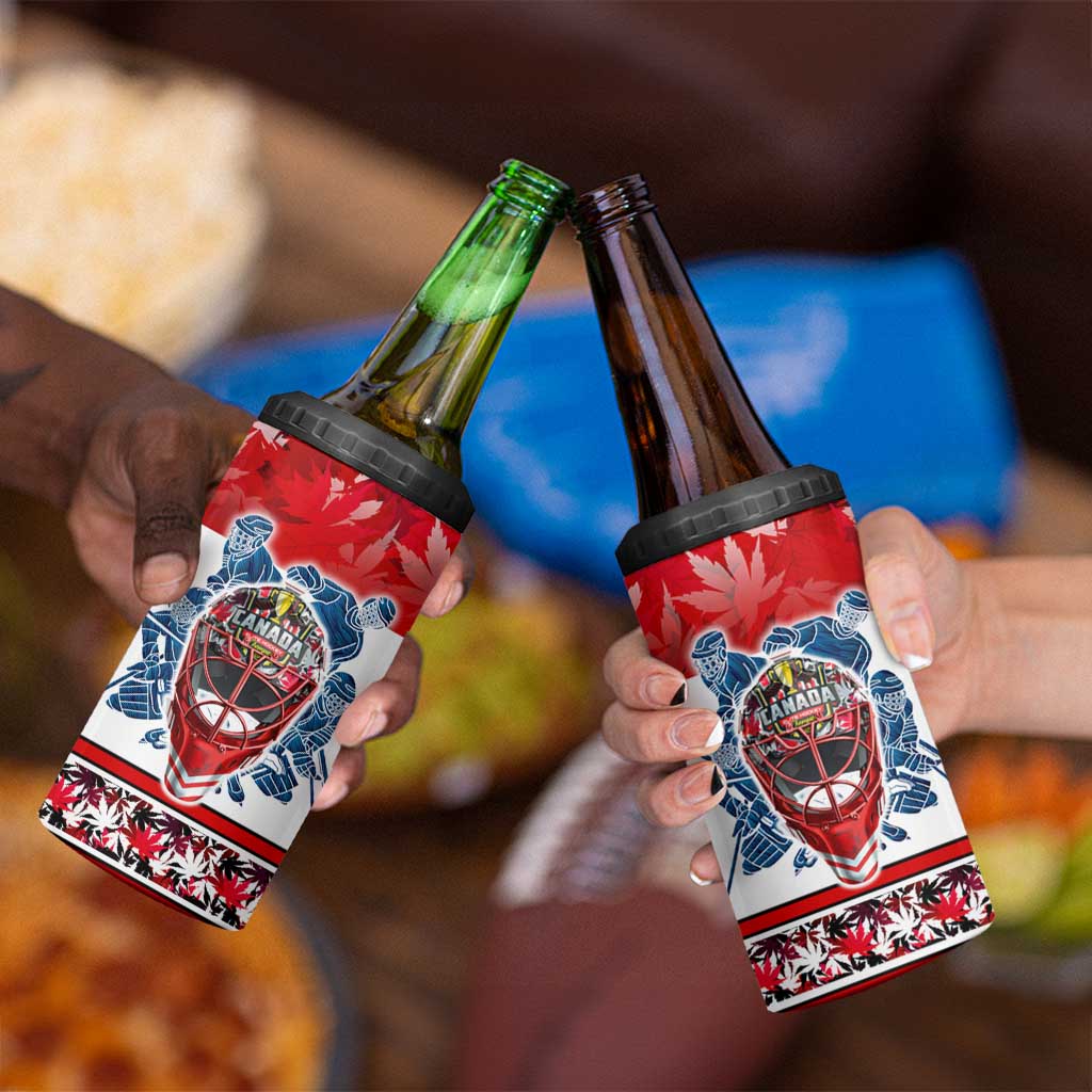 Canada Elite Hockey 4 in 1 Can Cooler Tumbler Champions Spirit